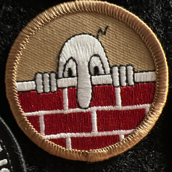 Kilroy Patch (588) 2 Inch Diameter Embroidered Patch - Etsy