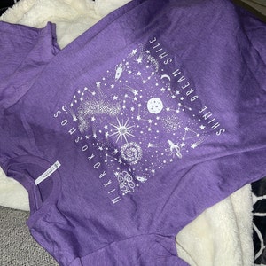Mikrokosmos Graphic Shirt, Shine Dream Smile Tee, Twinkling Starlight ...
