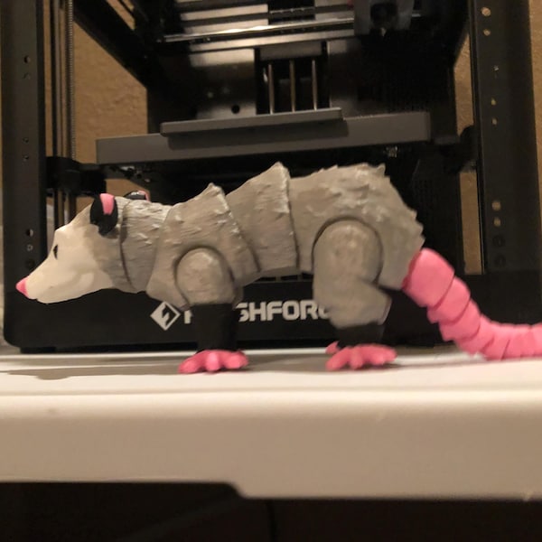 Ball Python Snake Digital .STL File for 3d Printing, Articulated Fidget ...