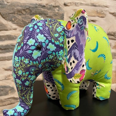 Elephant Sewing Pattern Elephant Pattern Instant Download - Etsy Canada