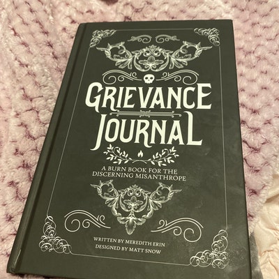 Anger Journal Venting Journal Anti Gratitude Journal Novelty Gift for ...