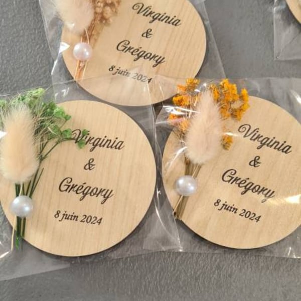 40 Étiquettes En Bois Pour Verres - Marque-Places De Mariage, Noël, Événements - Personnalisables, Pratiques Pour Identifier Les Boissons