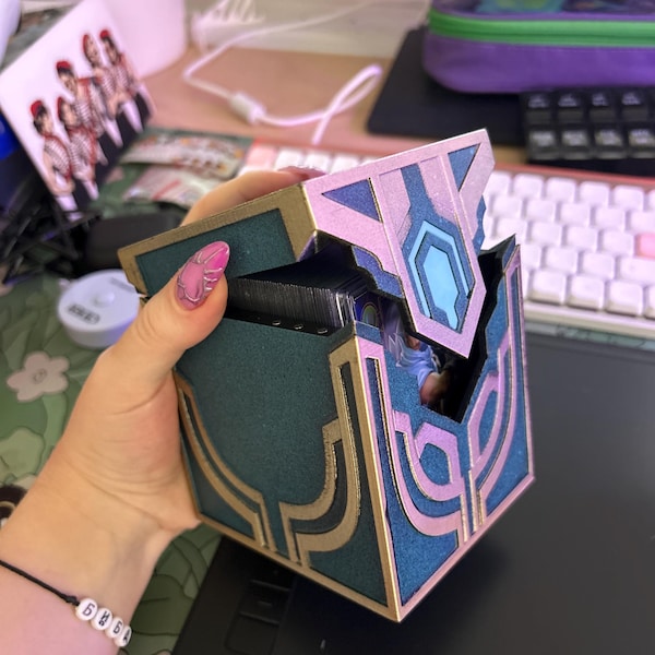 Hextech Deckbox - Riftbound - Etsy