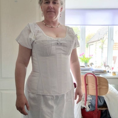 Regency Style Bespoke High Waisted Underbust Petticoat. 100% - Etsy UK