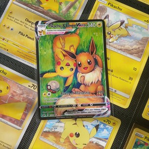 Pokémon Card - Pikachu and Eevee Vmax - Custom Made - New Pokémon Card - Pikachu and Eevee Vmax - Custom Made - New