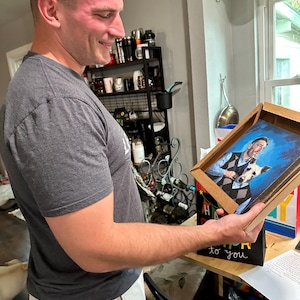 Rachel added a photo of their purchase