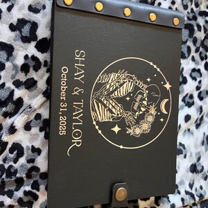 Taylor added a photo of their purchase