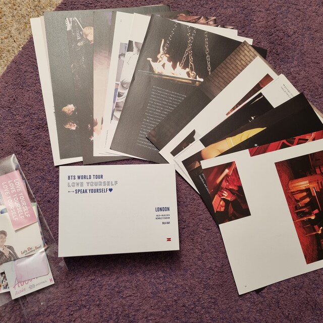 BTS LOVEYOURSELF: SPEAKYOURSELF’LONDON BTS Opened Love Yourself Speak Yourself in London Blu-ray