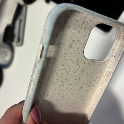 Picture of Black Terrazzo Biodegradable Bamboo Eco Friendly Phone Case for iPhone ...