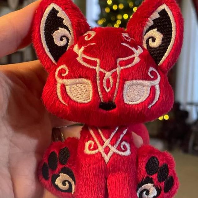 Wolves of Ragnarok - Fenris Plush - Littlefox's Toebeans - Norse