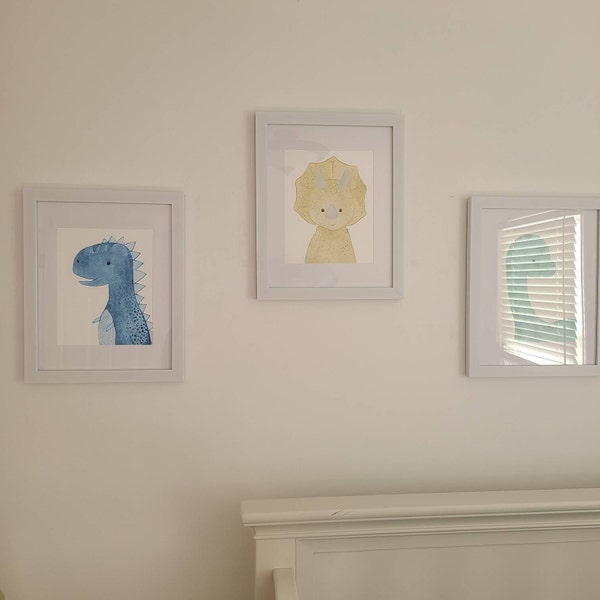 Baby Dinosaur Print | Nursery Wall Art | Nursery Decor | Nursery ...
