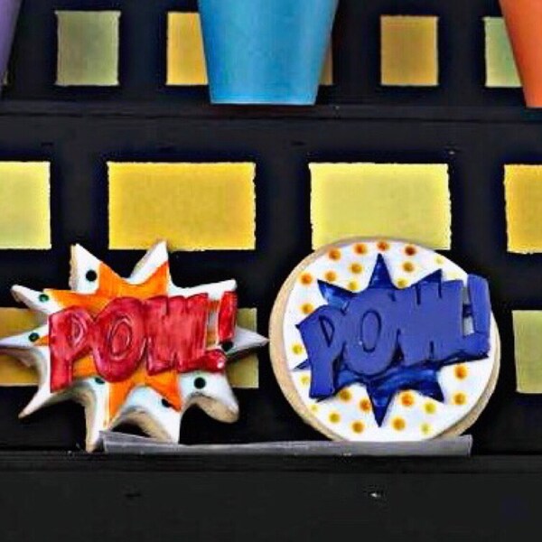 Pow Sign - Pow 266-B937 Cookie Cutter Set - Etsy
