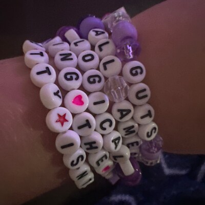 5 RANDOM Friendship Bracelets GUTS Inspired - Etsy