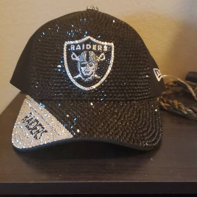 Bedazzled Raiders Cap Bling CUSTOM SnapBack NFL | Accessories | Raiders Hat Bling Custom Snapback | Poshmark main image 3