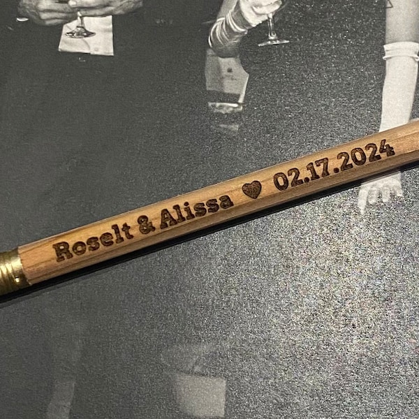 Personalized Laser Engraved Pencils | Back to School | School Supplies ...