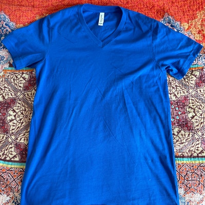 Blank V-neck Bella Canvas T-shirt 3005 Plain Bella Canvas V-neck Shirt ...