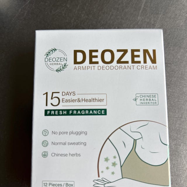 Deozen Armpit Deodorant Cream Natural Deodorant for Women and Men