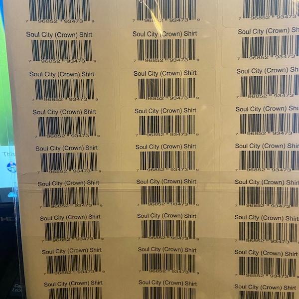 Custom Barcode Labels for Products, Inventory & Business Packaging ...