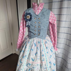 Womens Double Breasted Vest Sewing Pattern | XS-4XL Waistcoat (PDF