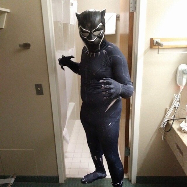 V1 - 2018 Black Panther Movie Costume (inspired) - Accurate