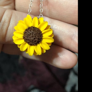 sunflower necklace jewelry pendant