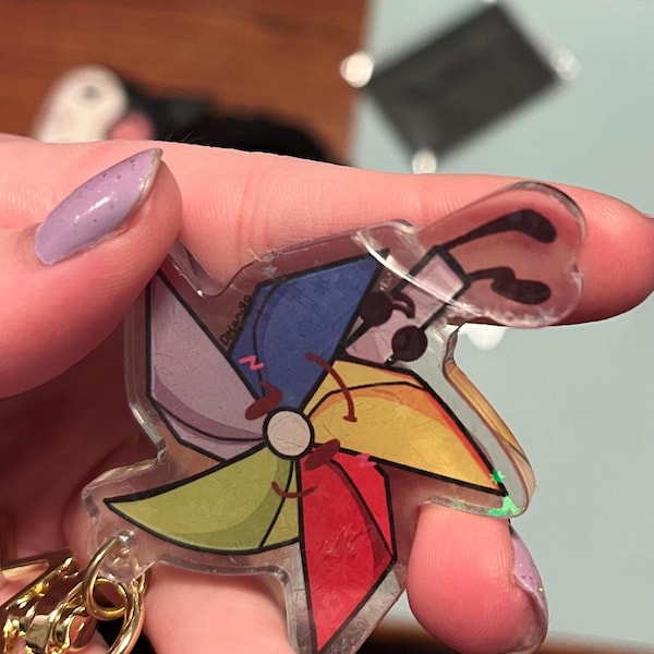 Tissues Inanimate Insanity - Acrylic Keychain / Charm - Object Shows - Etsy