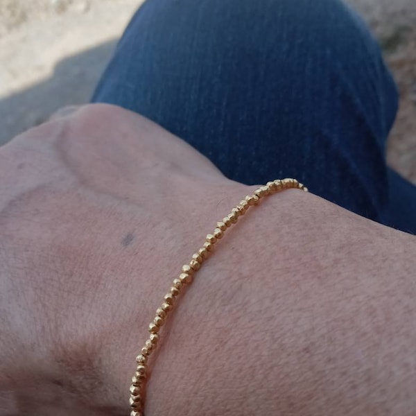 Karen Double Chain Bracelet Go Gold