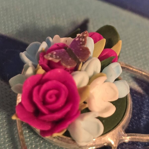 MICRO Mini Garden Snail, 1mm Shell, Handmade 1:12 Scale Miniature Brown ...