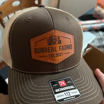 Custom Ranch Brand With Text Pacific Headwear 104BR Trucker - Etsy