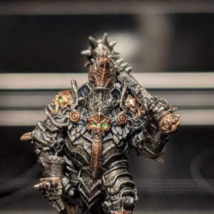Miniature Grimdark - Tyran De La Mawcoil - Modèle Détaillé Pour RPG Pathfinder
