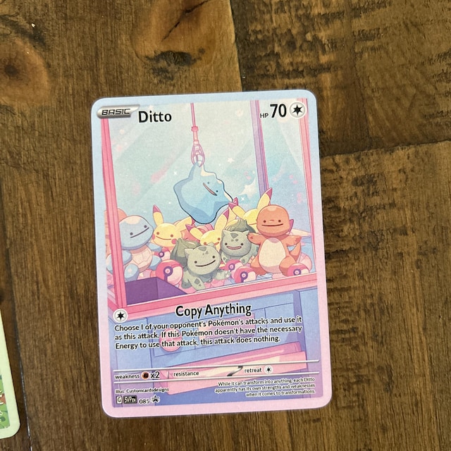 Arcade Ditto Card! Custom Made! - Etsy