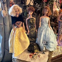 Tenue Barbie Vintage 1972 – The Short Set Mattel #3481, Pull, Short, Bottes Rouges