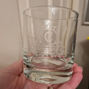 Personalised Whiskey Glass Engraved Custom Glassware - Etsy UK