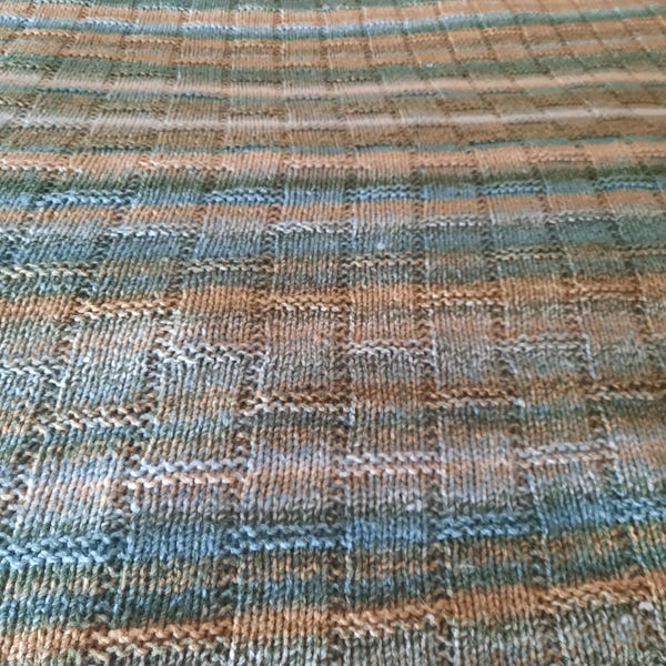 Knitting Pattern ~ Avril Baby Blanket in DK Yarn ~ ENGLISH ~ PDF ...