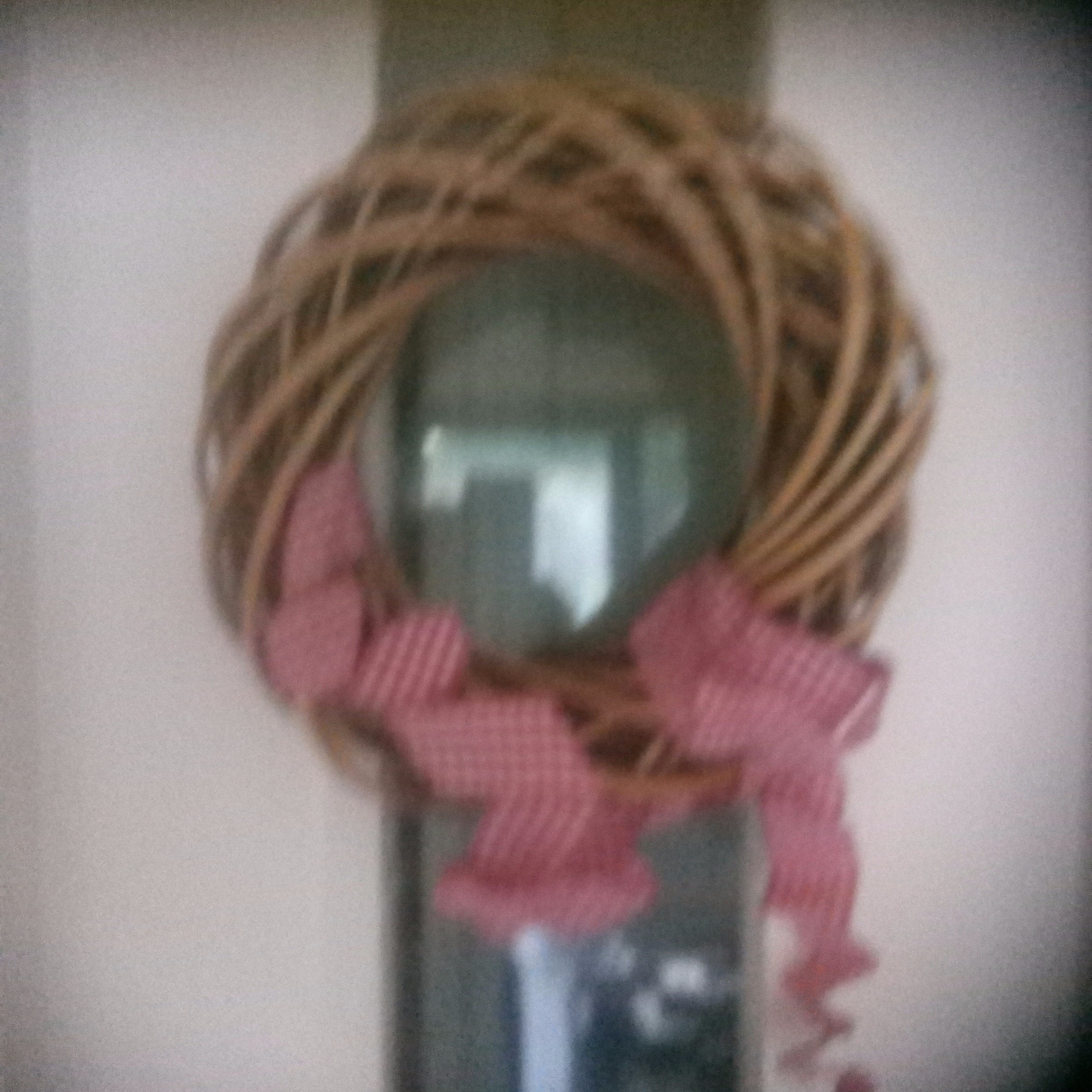 Checked ribbon 10mm thick,5 Metres