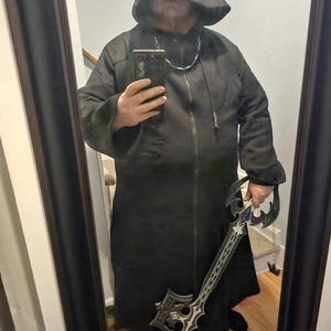 Long Trench Coat Kingdom Hearts Organization XIII Hoodie Jacket