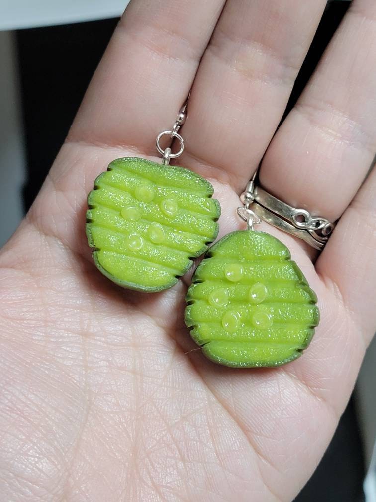 Pickle Earrings
