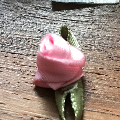 Mini Satin Roses, Millinery Scrapbooking, PALE PINK - Etsy