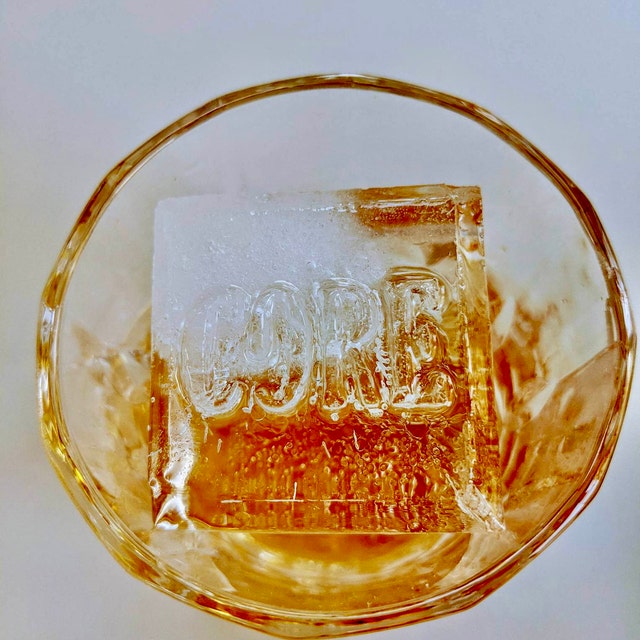 Custom Letter Shaped Ice Mold - Fits 3-inch cocktail glass – Honest Ice