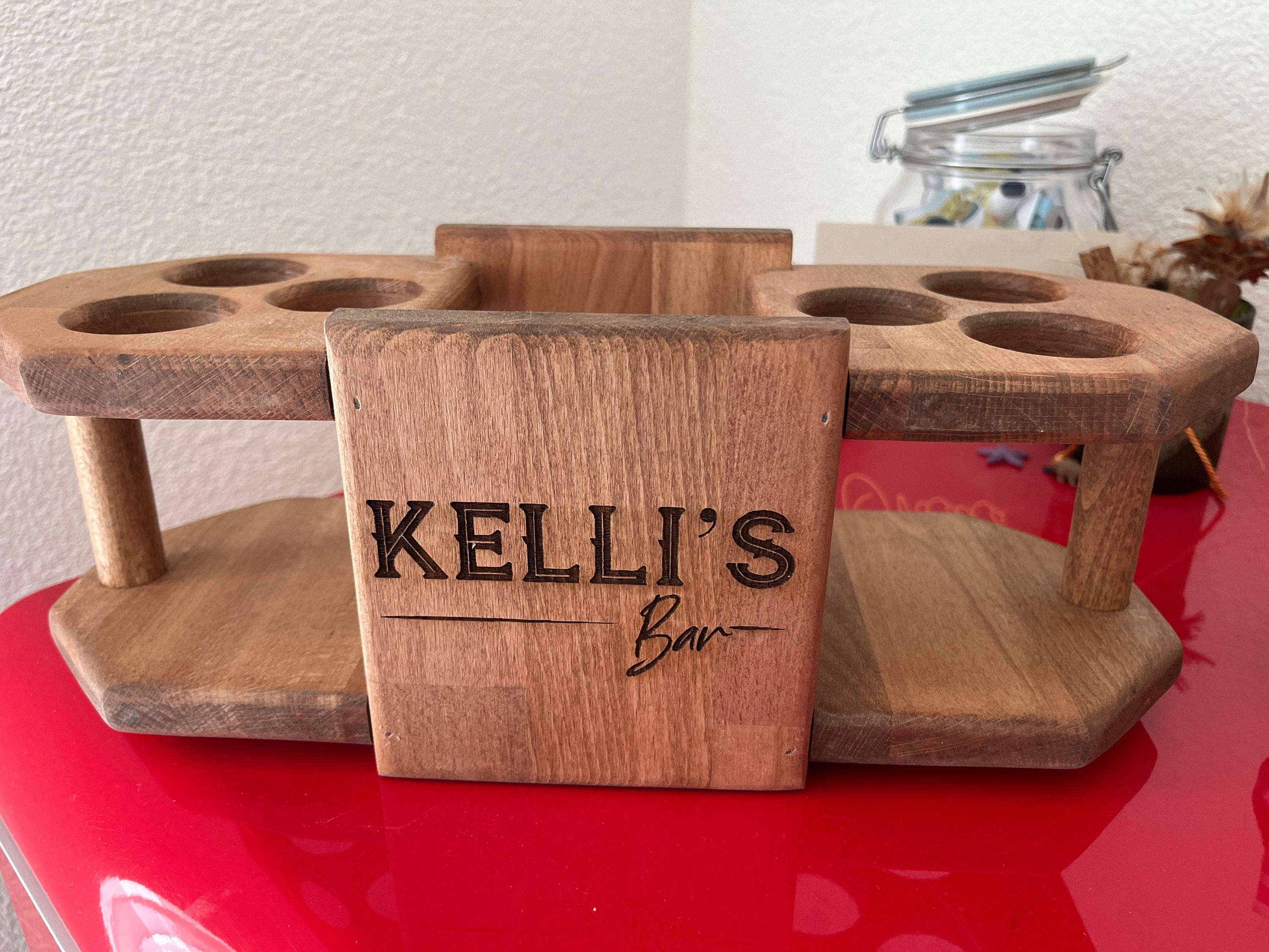Personalized Engrave Tequila Shot Wooden Board, Housewarming Gift, New Home Gift, Wedding Gift, Engagement Gift, Bride Gift, Tequila Flight