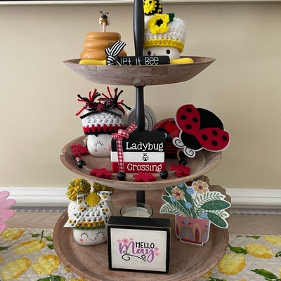 Wood Spring Blocks, Reversible Sign, Spring Decor, Spring Decoration ...