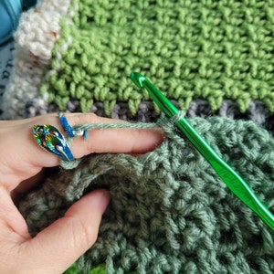 Perfect-Crochet Tension Anneau 8PCS Tricot Crochet Boucle Anneau Conception  Ouverte Alliage Réglable Fil Or mercerie tricoter - Cdiscount Bricolage