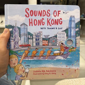 Sound Book “sounds of Hong Kong” With Tommy & Lily - Etsy