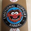 Emotional Support Animal STICKER OR MAGNET Die-cut Vinyl Decal ...