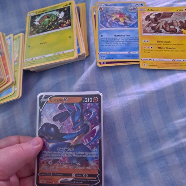 Huge Pokemon Card Lot (200+ Cards) Guaranteed 2 Ultra Rare V or Ex!! - Etsy