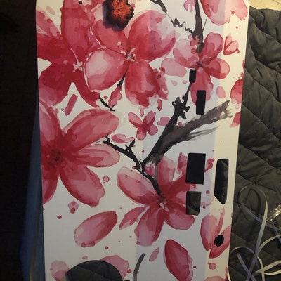 Papier Peint Mural Autocollant 3D Spring Flower - Modèle N6004, Motifs Fleurs Colorées, Amovible Et Réutilisable