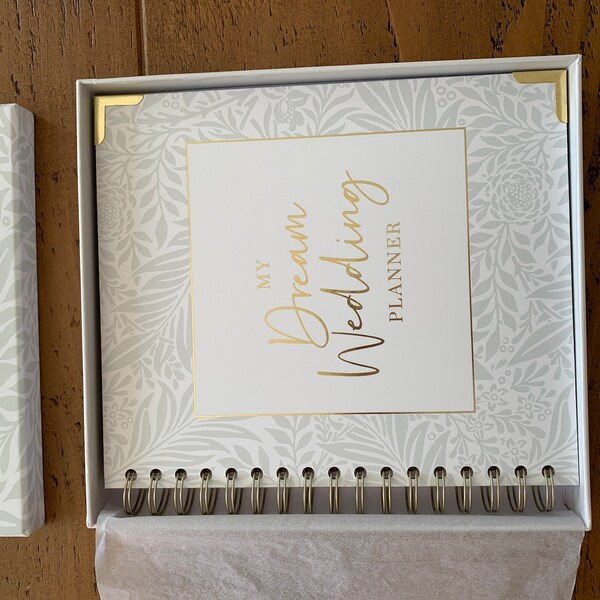 Myga Luxurious Wedding Planner - Ultimate UK Wedding Planner Book Organiser Notebook For Bride - View #3