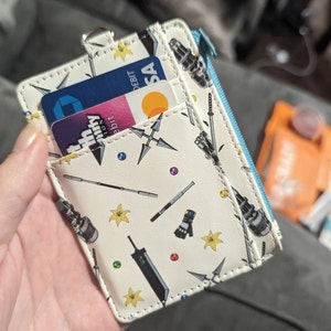 Final Fantasy VII PU Leather ID Wallet | Cloud Strife | Tifa