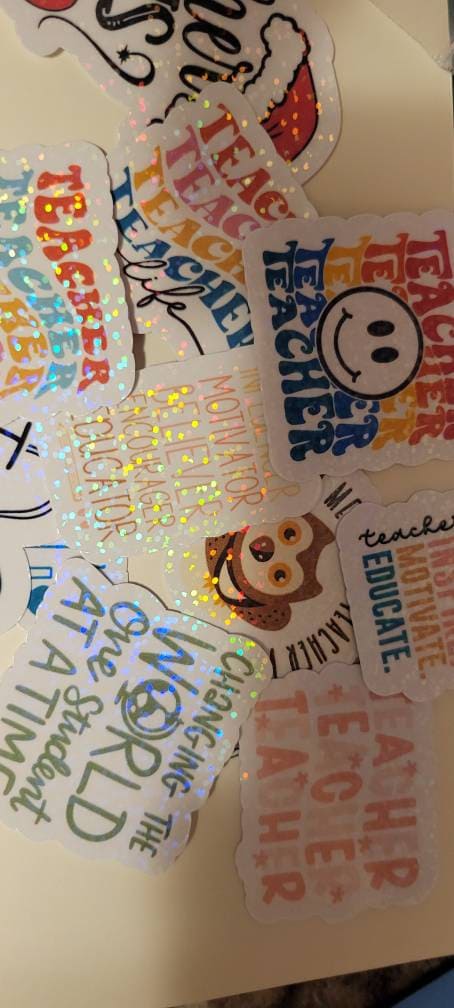 Lehreraufkleber | Aufkleber zur Wertschätzung von Lehrern | Zurück zur Schule | Lehrergeschenk | Stellen Sie Ihr eigenes Stickerpaket zusammen | Lehrergeschenk zum ersten Schultag |