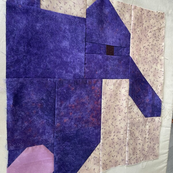 PDF Easter Quilt Pattern - Blue Bunny Quilt Pattern - Etsy